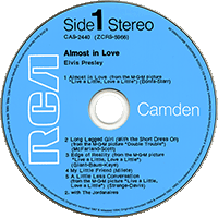 CD Almost In Love RCA Camdem CAS-2440