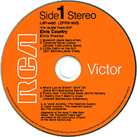 CD Elvis Country RCA Victor LSP-4460