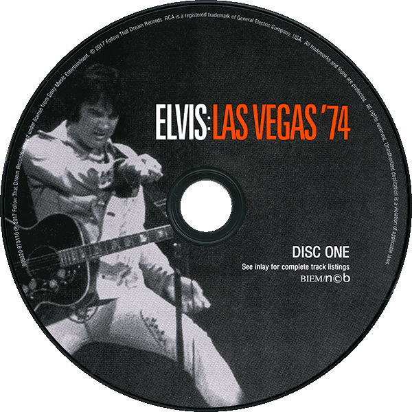 CD  Las Vegas '74 FTD 506020-975110