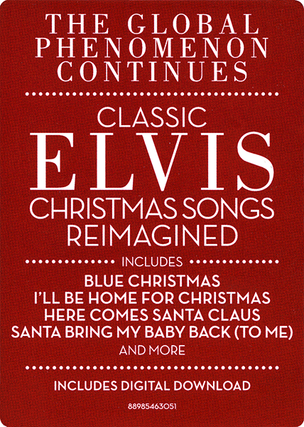 LP Elvis Christmas With The Philharmonic Orchestra Sony RCA Legacy 88985463051