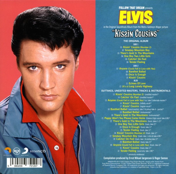 CD Kissin' Cousins FTD 506020-975120