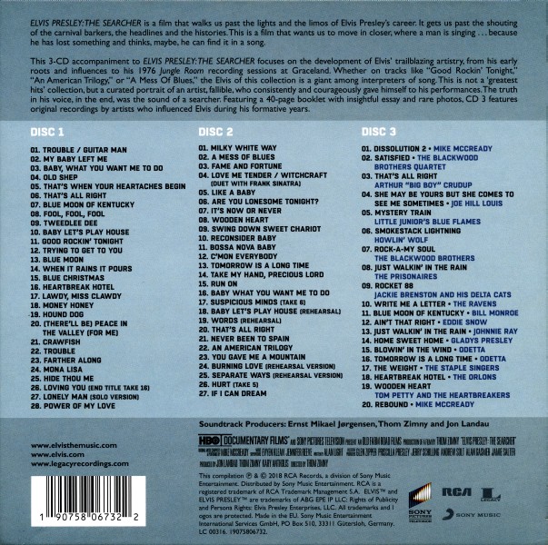 CD  The Searcher Sony RCA Legacy 19075806732