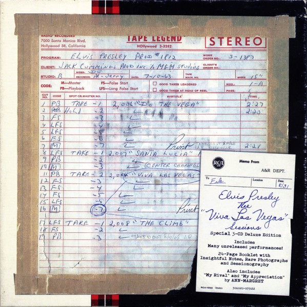 CD The Viva Las Vegas Sessions FTD 50620-975122