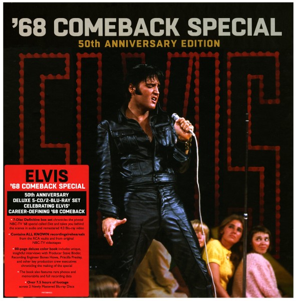 CD-Bluray '68 Comeback Special 50th anniversary edition  Sony RCA Legacy 19075884022