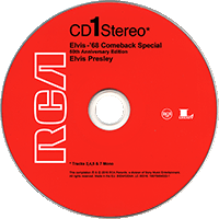CD-Bluray '68 Comeback Special 50th anniversary edition Sony RCA Legacy 19075884022