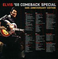 CD-Bluray '68 Comeback Special 50th anniversary edition Sony RCA Legacy 19075884022