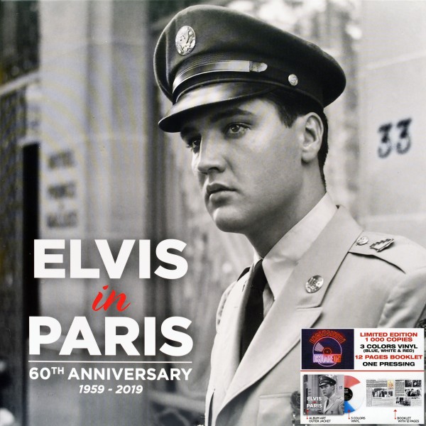 LP Elvis In Paris 60th Anniversary 1959-2019 VPI 782943
