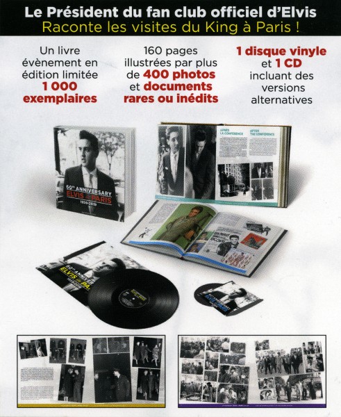 LP-book Elvis In Paris 60th Anniversary 1959-2019 LMLR 5657122