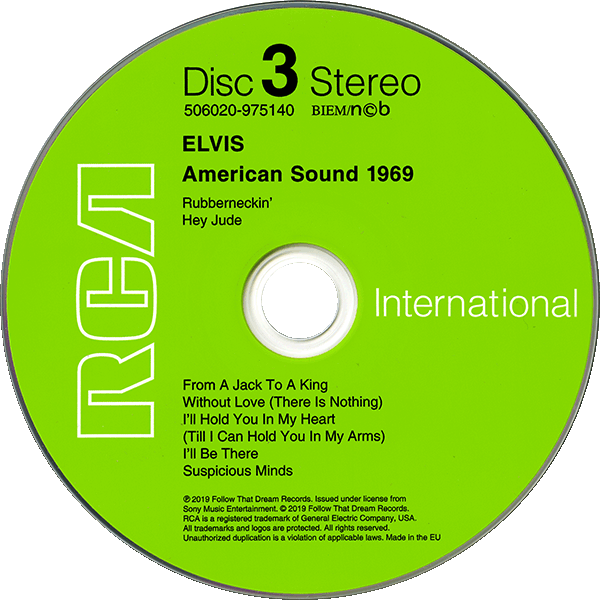 CD  American Sound 1969 FTD 506020-975140