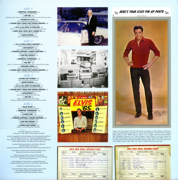 LP Elvis Sings Memphis Tennessee FTD 506020-975137