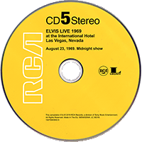 CD Elvis Live 1969 Sony RCA Legacy 19075940642