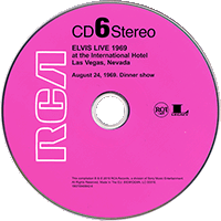 CD Elvis Live 1969 Sony RCA Legacy 19075940642