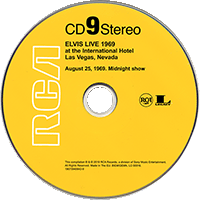 CD Elvis Live 1969 Sony RCA Legacy 19075940642
