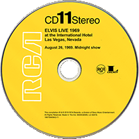 CD Elvis Live 1969 Sony RCA Legacy 19075940642