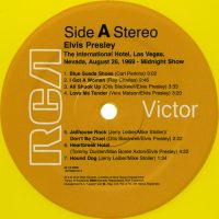 LP color International Hotel Elvis August 26, 1969 Sony RCA Legacy 19075960171
