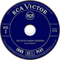 CD The Elvis Is Back! Sessions FTD 506020-975139