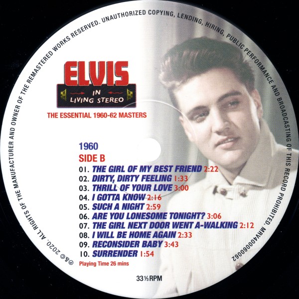 LP In Living Stereo The Essential 1960-1962 Masters MRS MRV40060062