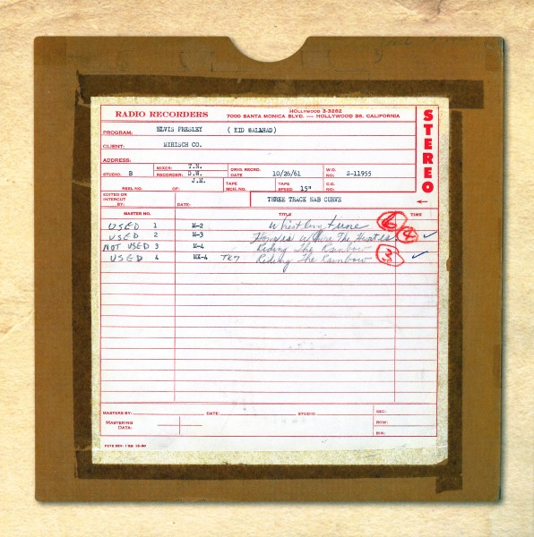 CD The Kid Galahad Sessions FTD 506020 975145
