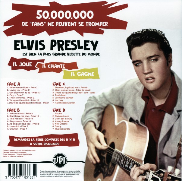 LP Elvis Interdit! Elvis Banned! VPI 783185