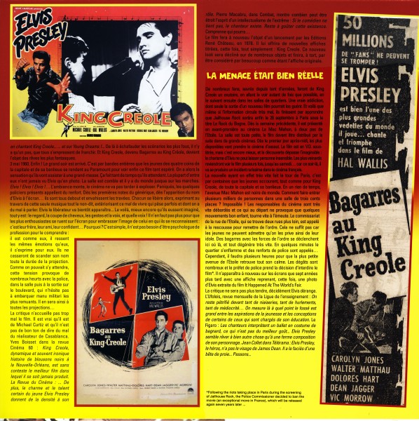 LP Elvis Interdit! Elvis Banned! VPI 783185