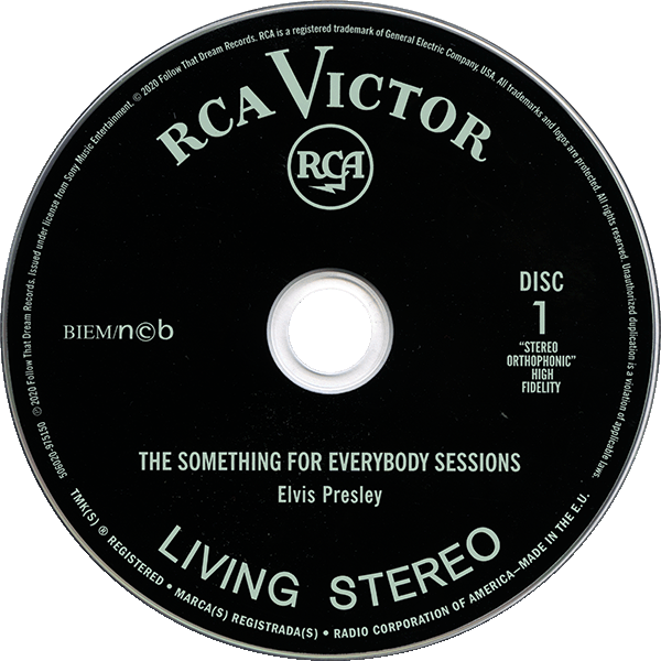 CD The Something For Everybody Sessions FTD 506020-975150