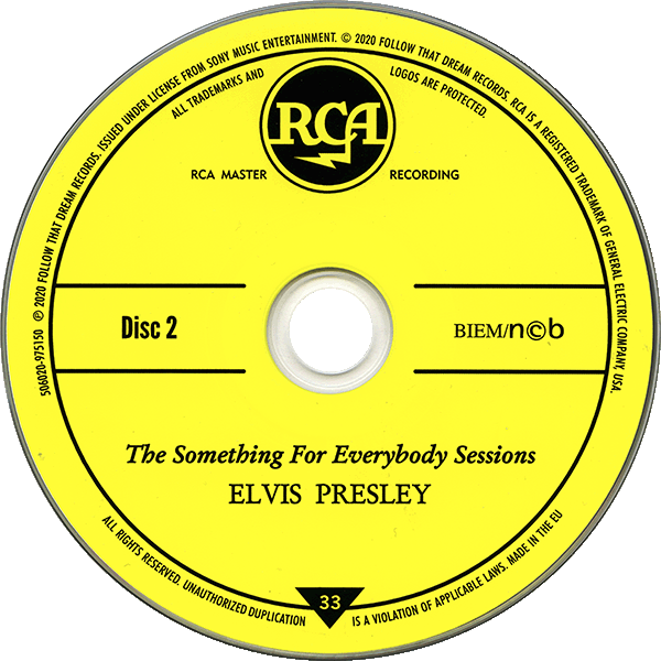 CD The Something For Everybody Sessions FTD 506020-975150