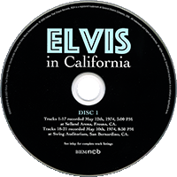 CD Elvis In California  FTD 506020-978142