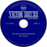 CD The Kid Galahad Sessions FTD 506020 975145