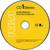 CD From Elvis In Nashville RCA Legacy Sony 19439759412