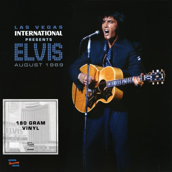 LP Llas Vegas International Presents Elvis August 1969 MRS MRV400008069