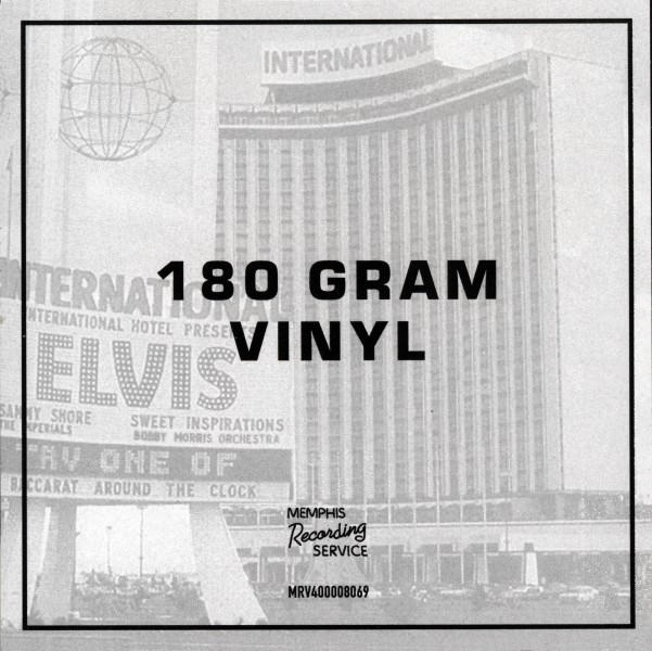 LP Las Vegas International Presents Elvis August 1969 MRS MRV400008069