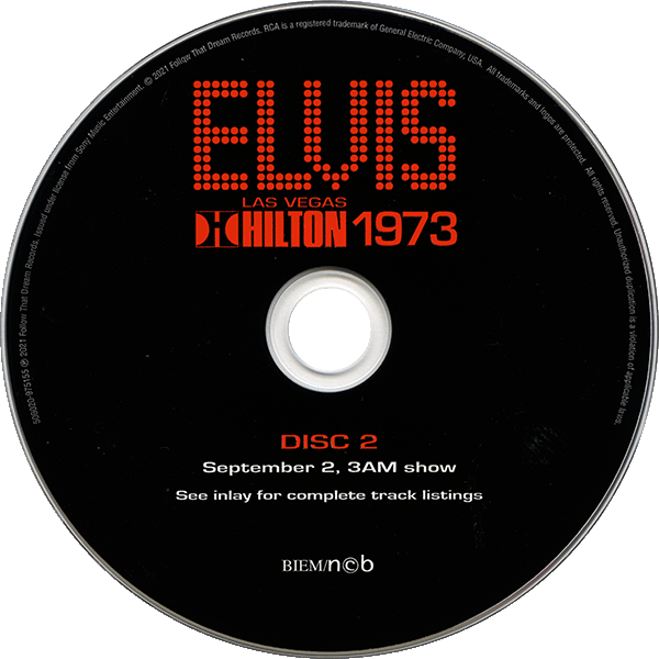 CD Las Vegas Hilton 1973 FTD 506020-975155