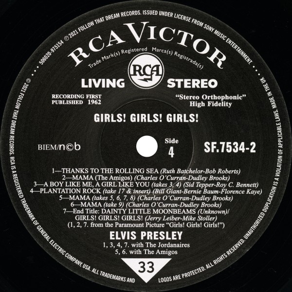 LP Girls! Girls! Girls! FTD 506020-975154