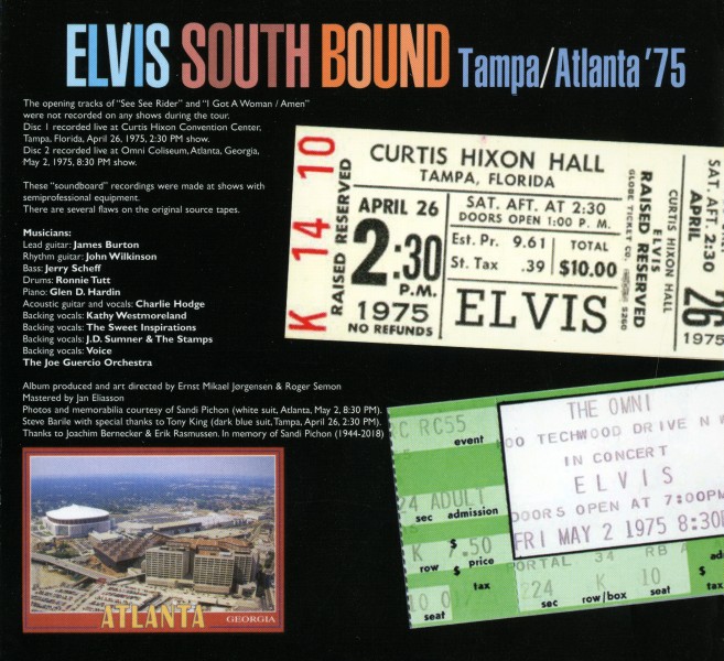 CD South Bound Tampa / Atlanta '75 FTD 506020  975159