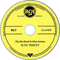 CD The His Hand In Mine Sessions FTD 506020-975153