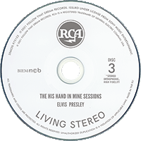 CD The His Hand In Mine Sessions FTD 506020-975153