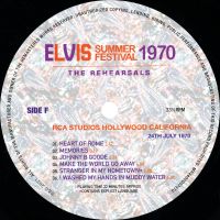 LP Summer Festival 1970 The Rehearsals  MRS MRV400007070