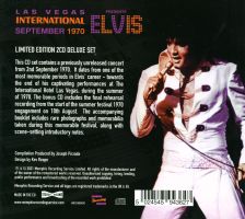 CD-Book  Las Vegas International Presents Elvis September 1970 MRS 10009070