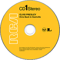 CD Elvis Back In Nashville RCA Legacy 1943 9883892