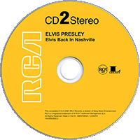 CD Elvis Back In Nashville RCA Legacy 1943 9883892