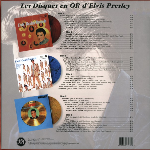LP Les Disques En Or VPI 783 492