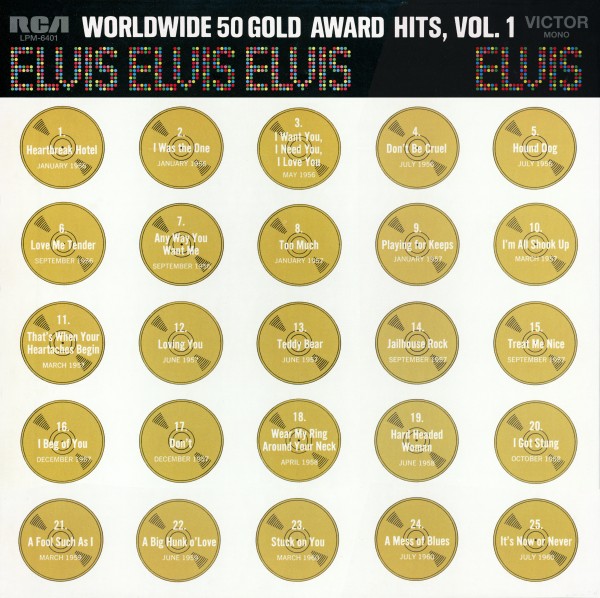 LP Worldwide 50 Gold Award Hits Vol 1 Music On Vinyl Mov 2363