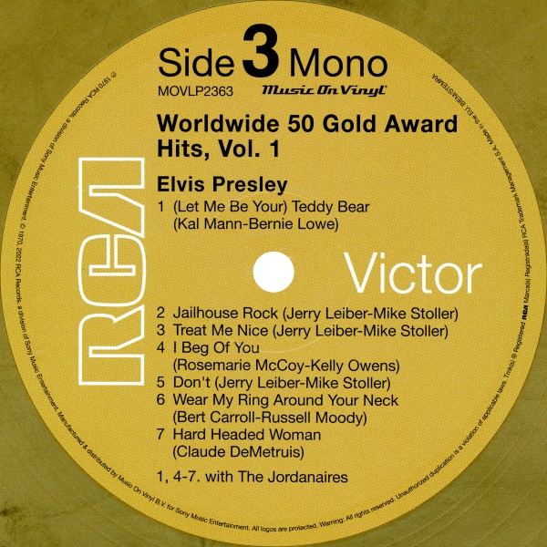LP Worldwide 50 Gold Award Hits Vol 1 Music On Vinyl Mov 2363