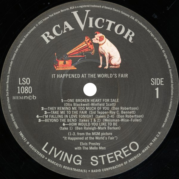 LP It Happened At The World's Fair FTD 506020 975165