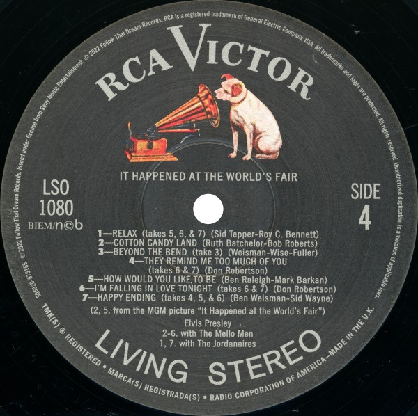 LP It Happened At The World's Fair FTD 506020 975165