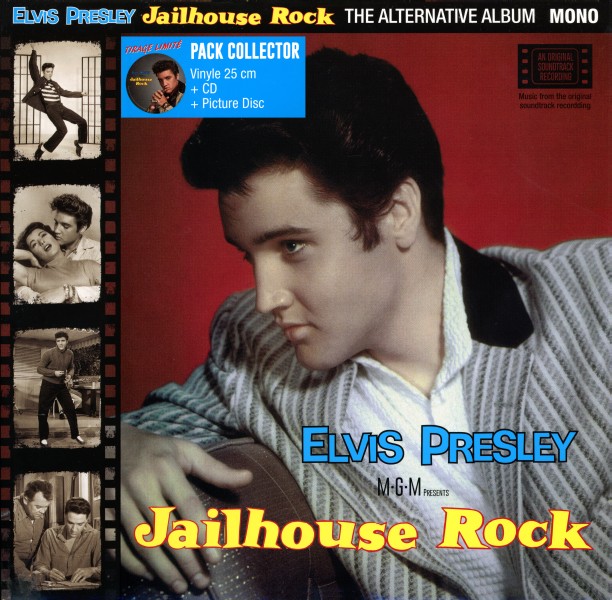 LP CD Jailhouse Rock  The Alternative Album Pack Collector  Big Beat Records BBR 2-00053-1