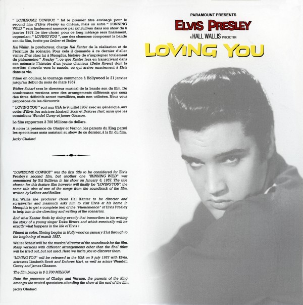 LP CD Loving You  The Alternative Album Pack Collector  Big Beat Records BBR 2-00055-1