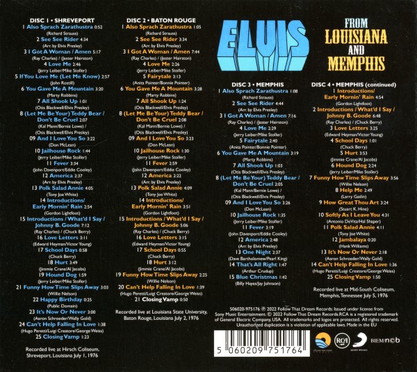 CD From Louisiana And Memphis FTD 50620-975176