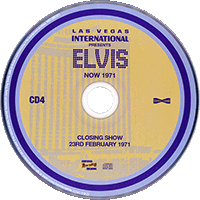 CD Las Vegas International Presents Elvis Now 1971 MRS MRS10001071
