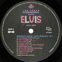 LP Las Vegas International Presents Elvis Now 1971 MRS MRV 400001071